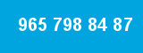 965 798 84 87 965 798 84 87